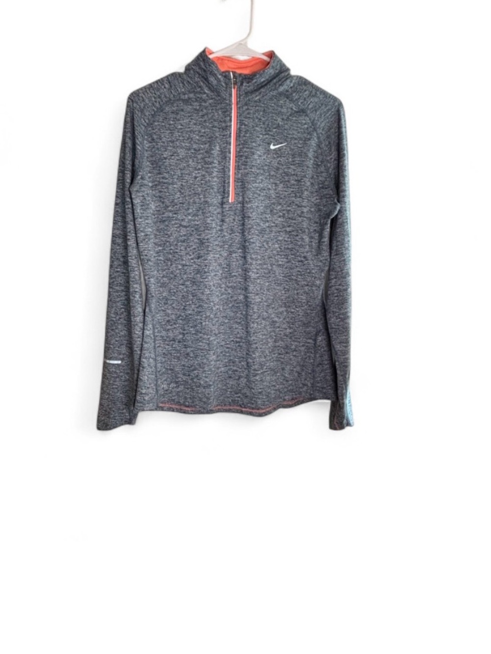 Nike Women’s  Half-Zip Top with Coral Trim